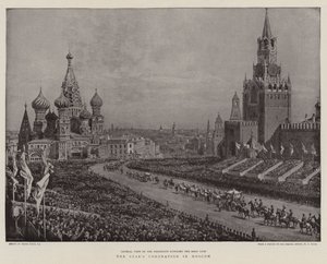 Tsarens kroning i Moskva